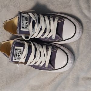 Women's size 7 men size 5 dark gray Converse All Stars